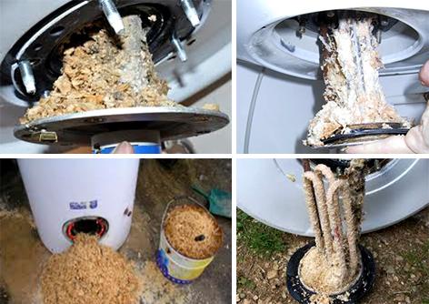 detartrage boiler electrique probleme pression