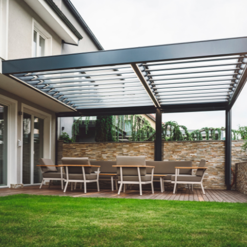 Amenagement jardin avec terrasse