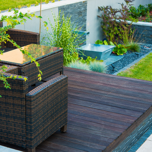 Amenagement jardin moderne