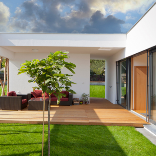Amenagement jardin pelouse