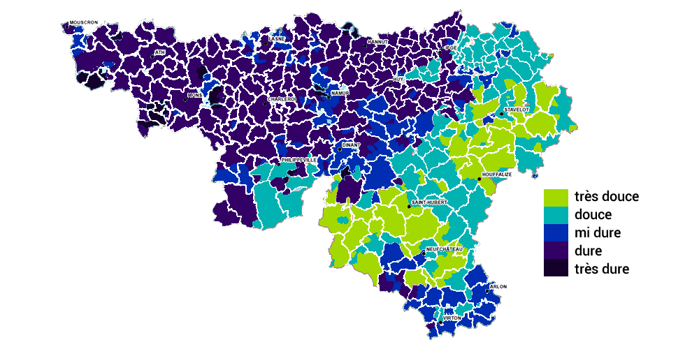 Durete de leau commune