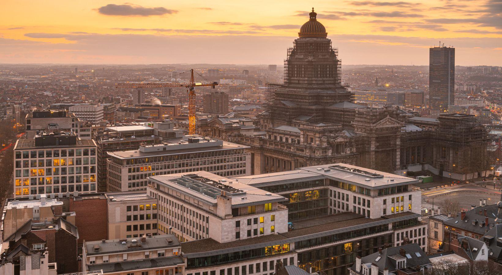 Le Palais de Justice de Bruxelles sans échafaudage en 2030 ?