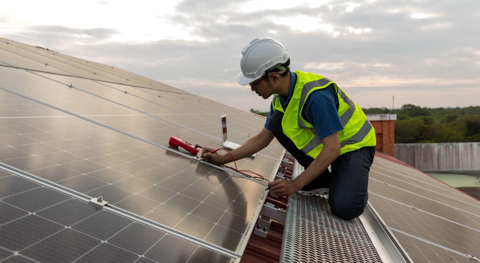 Reparation panneau solaire belgique