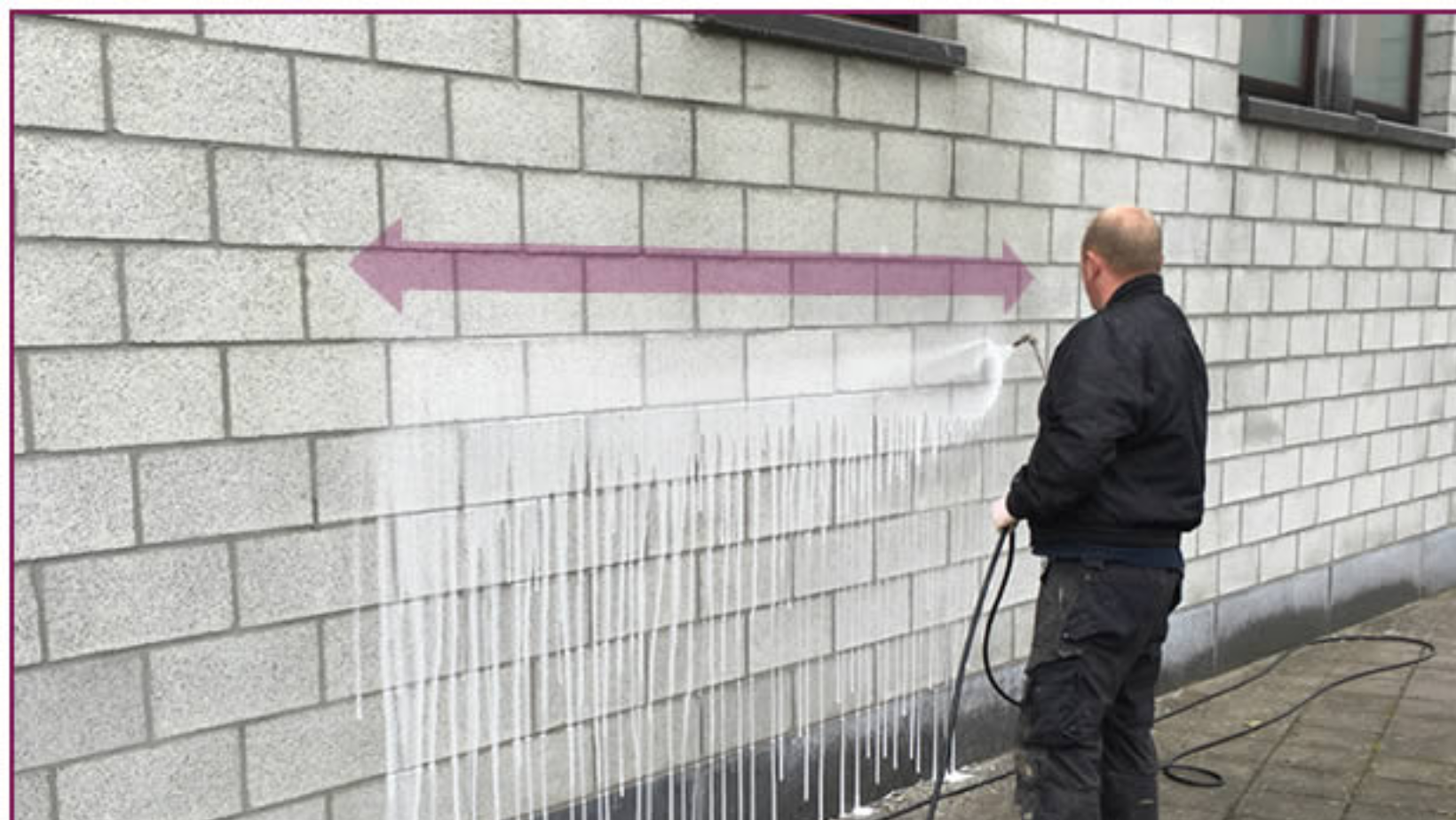Traitement hydrofuge des murs en belgique